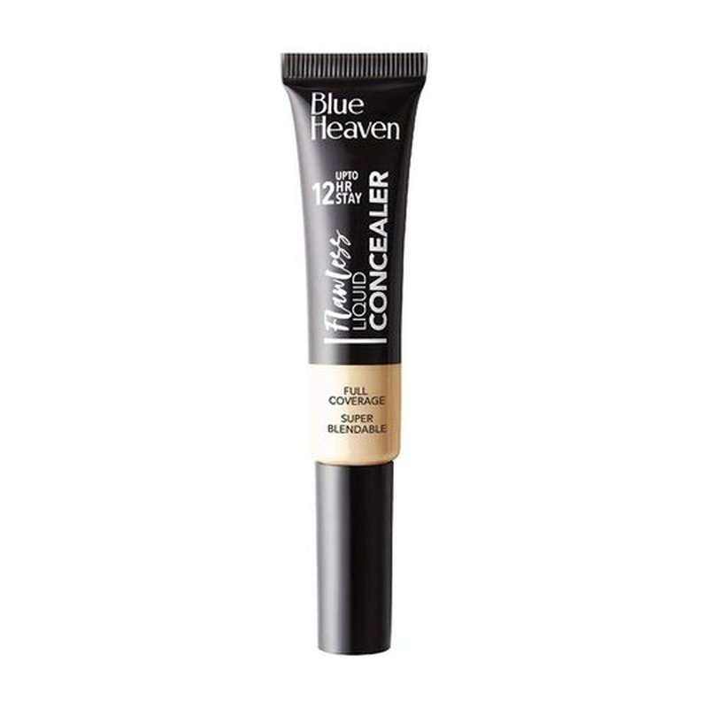 Blue Heaven Flawless Liquid Concealer - Lightweight Coverage in Vanilla, 0.57 Oz