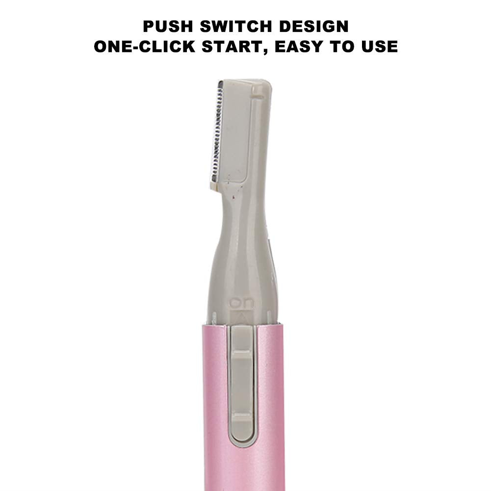Electric Lady Shaver, Mini Womens Eyebrow Face Hair Trimmer, Hair Removal Tool with Disassembled Washed Cutting Head/ Design, for Face Body Arms Legs Underarms
