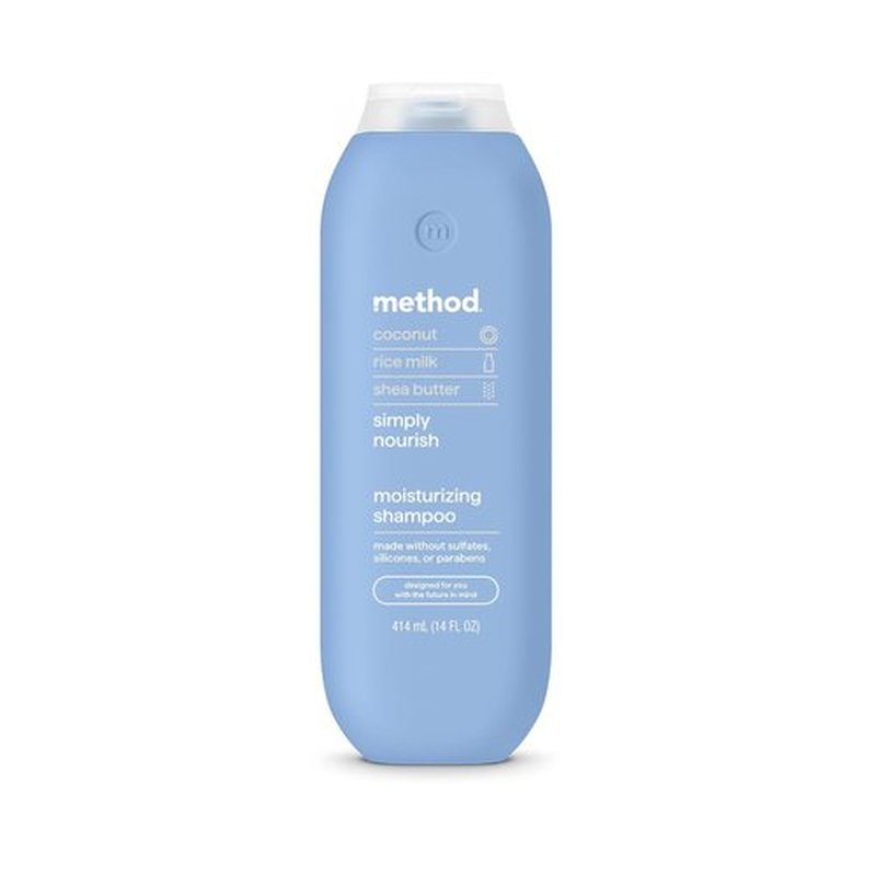 Method Moisturizing Shampoo - Hydrates & Revives Dry Hair, Safe for Color-Treated - 14 oz