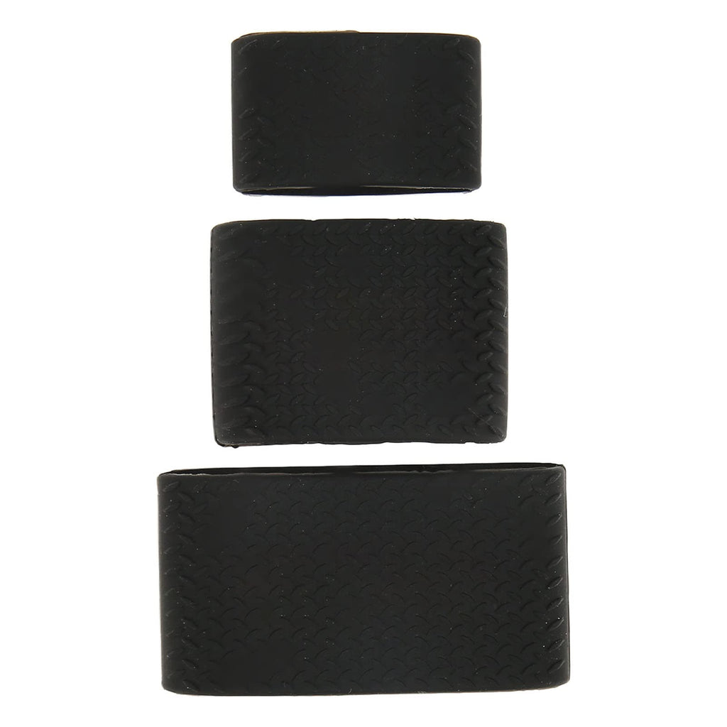 3pcs Barber Clipper Bands, Silicone Anti Slip Wear Resistant Tool Protective Sleeve for Barbers Electric Clip Resistance Heat Baber