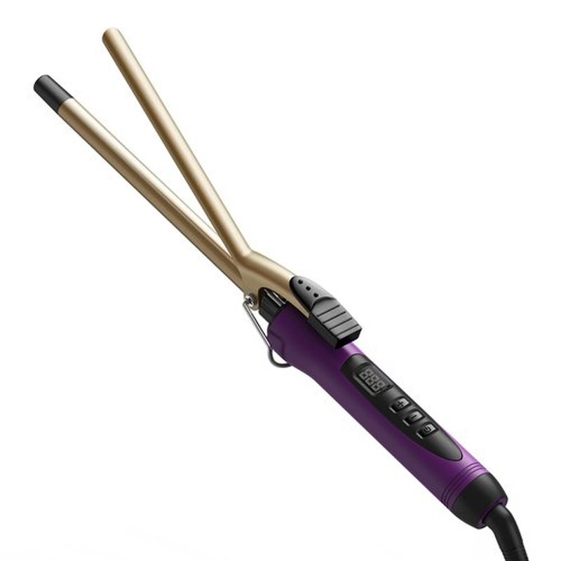 MELYDO 1/2 Inch Small Curling Iron Wand for Short & Long Hair, Half Inch Curling Wand Ceramic Small Barrel Curling Iron Tiny Curling Wand with Adjustable Temperature, Include Heat Resistant Glove