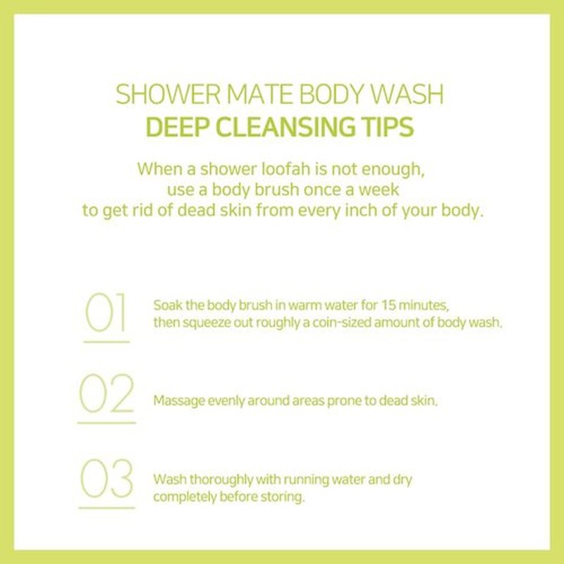 SHOWERMATE Natural Body Wash 42.3 fl oz, 1.2 kg (Lime)
