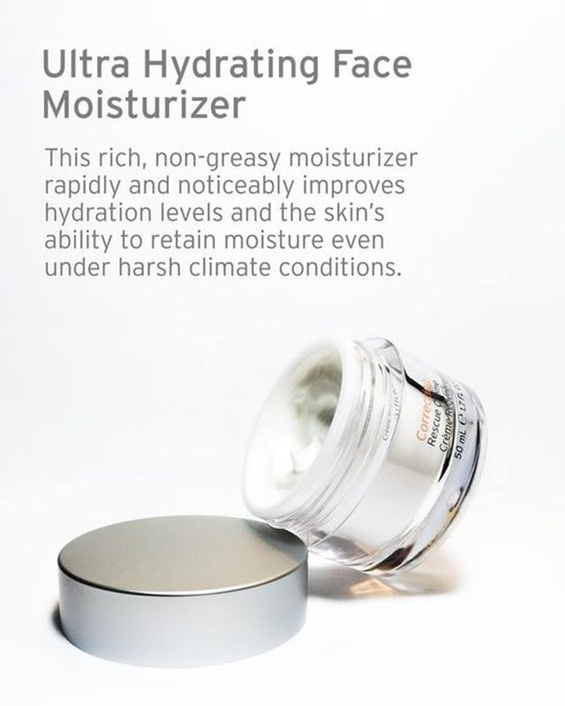 Kerstin Florian Rescue Creme - Hydrating Face Moisturizer for Dry Skin | Boosts Collagen & Reduces Wrinkles | 1.7 fl oz