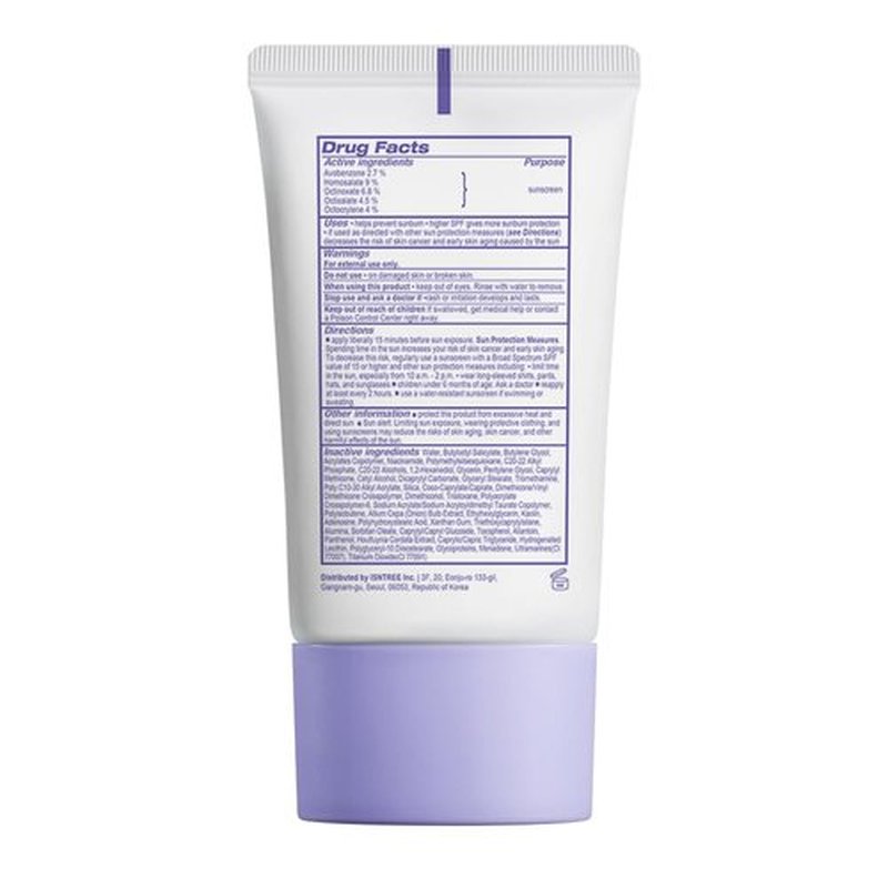 ISNTREE Onion Newpair Sunscreen 50ml, 1.69 fl.oz | SPF 40 | Korean Skincare | Hydrating Sun Protector | Evens Skin Tone | Purple Sunscreen | Broad Spectrum