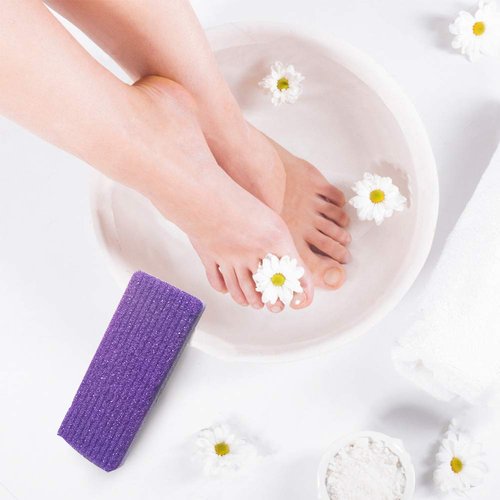 Pumice Stone for Feet，TOUGS Hard Skin Callus Remover and Scrubber, Callus Remover Foot Scrubber Home Pedicure Exfoliation(Pack of 4)