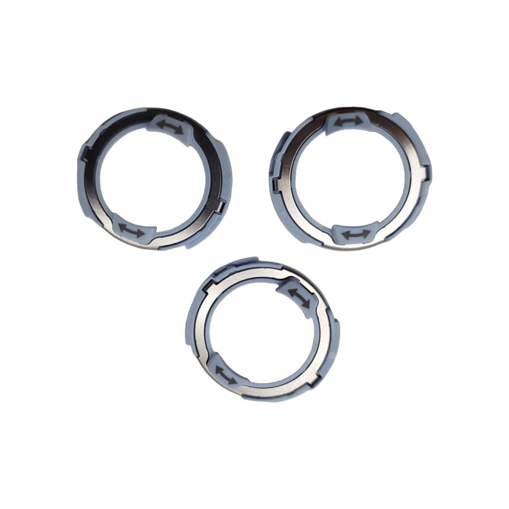 Shaver Head Blades Holder Plate Compatiable with Philips Razor Head Series 7000 Series 8000 Series 9000 SP9xxx S7xxx S8xxx Blue Blade Retaining Rings for Shaver Model - 3Pcs