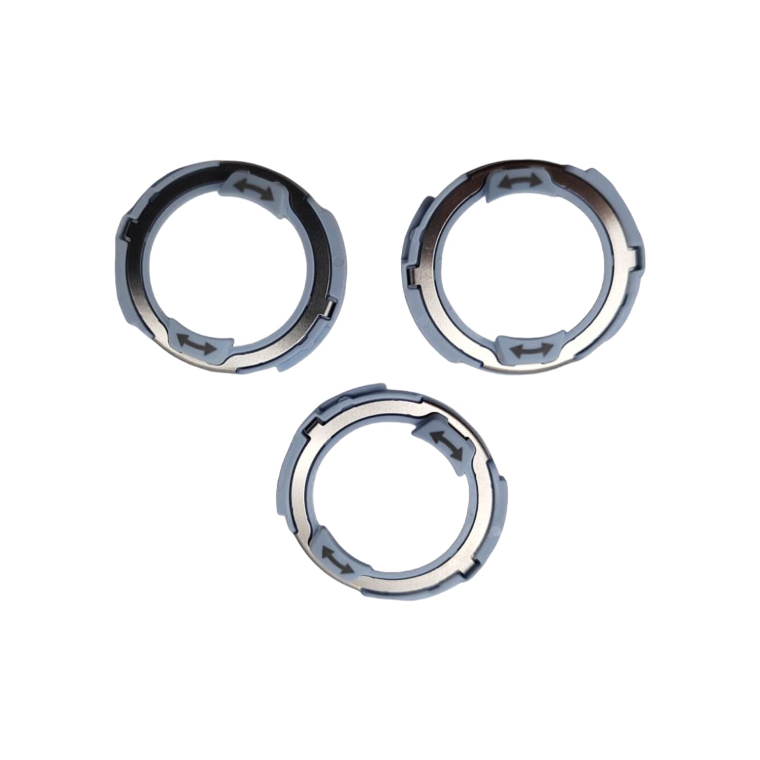 Shaver Head Blades Holder Plate Compatiable with Philips Razor Head Series 7000 Series 8000 Series 9000 SP9xxx S7xxx S8xxx Blue Blade Retaining Rings for Shaver Model - 3Pcs