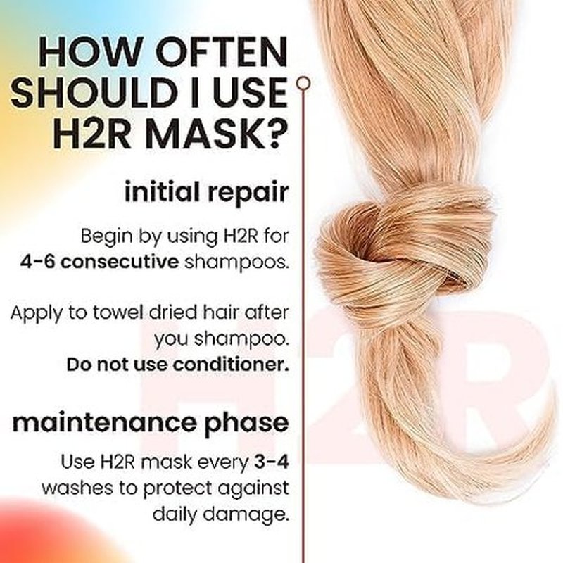 Skiennix Hair Mask - Leave-In Treatment for Damaged Hair | Molecular Bonding for Growth & Frizz Control