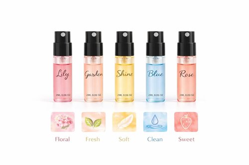 Dolce & Gabbana Women's Perfume Spray Sampler - 5 Mini Vials of Signature Scents | 5 x 0.8ml/0.02oz