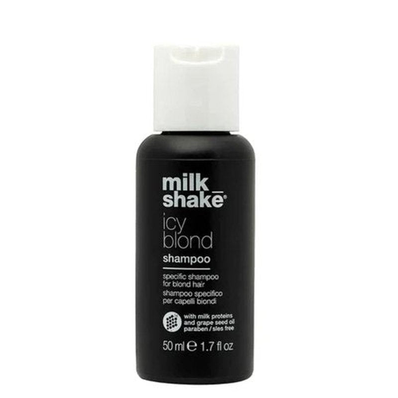 Milk_Shake Icy Blond Shampoo - Award-Winning Formula with Black Pigment for Cool, Ash-Toned Platinum Hair