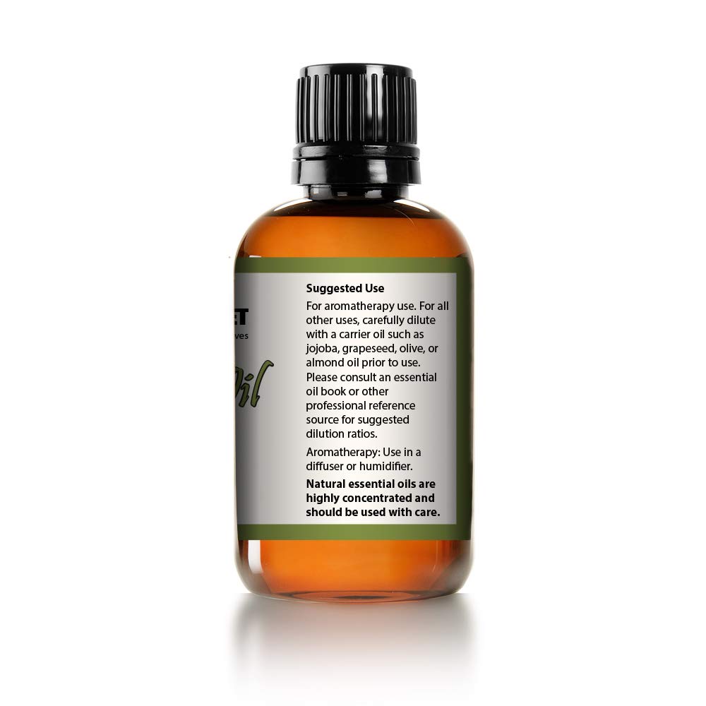 Tea Tree Essential Oil - 100% Pure and Natural Australian Melaleuca Huge 4 oz Glass Bottle