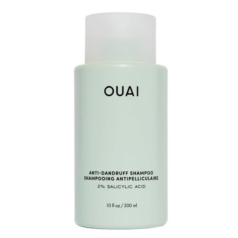 OUAI Anti Dandruff Shampoo - Soothing Salicylic Acid Formula for Flaky Scalp - Reduces Itching & Irritation - 10 Fl Oz