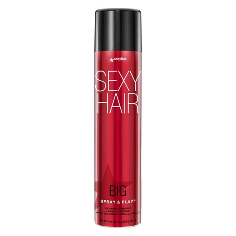 SexyHair Big Spray & Stay Hairspray - Intense Hold & Shine | 72-Hour Humidity Resistance | All Hair Types