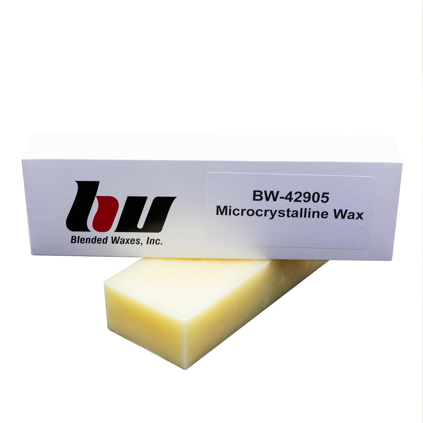 Blended Waxes, Inc. Microcrystalline Wax Block, Sculpting & Casting Wax, Candle Making and Everyday Use, 1lb, Pack of 1
