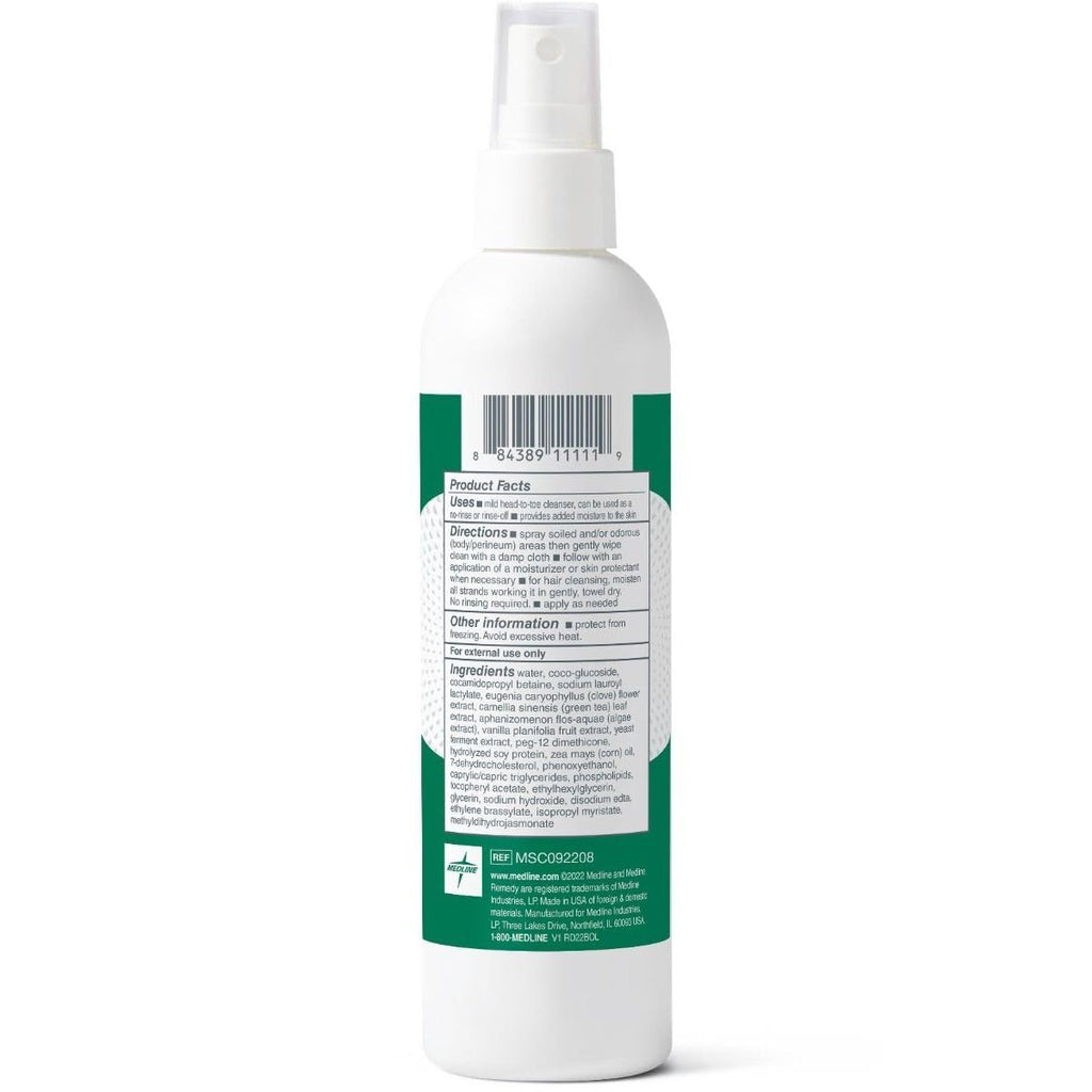 Medline Remedy Phytoplex Hydrating Spray Cleanser, 8 oz