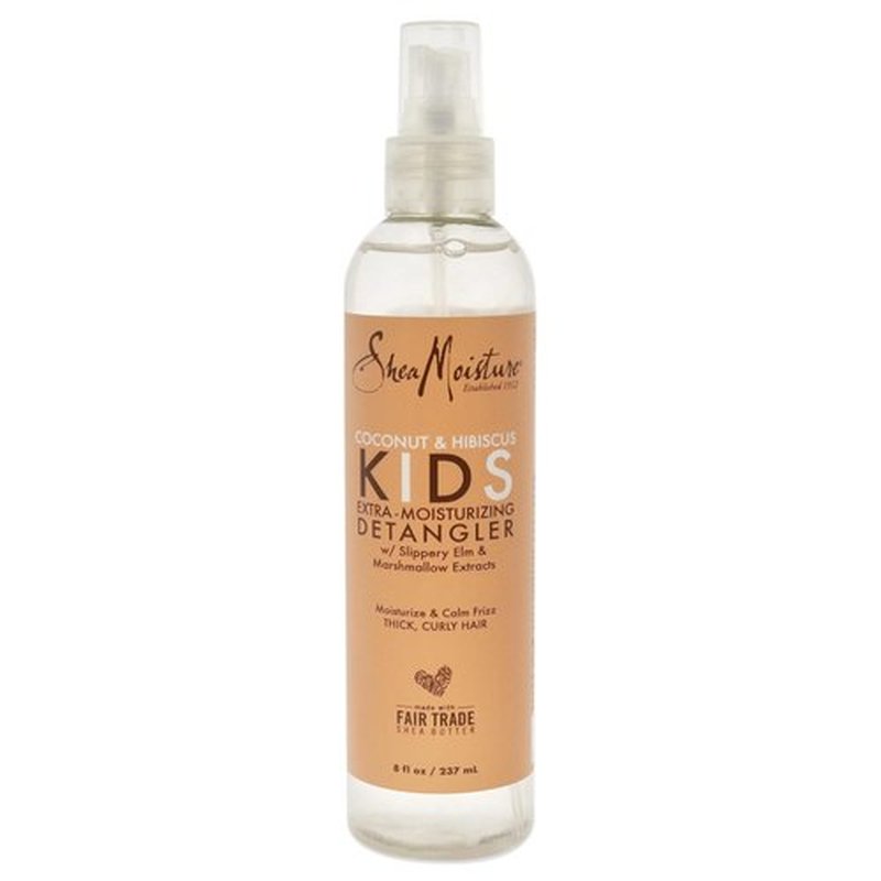 SheaMoisture Kids Extra Moisturizing Detangler - Coconut & Hibiscus for Curly Hair | 8 oz