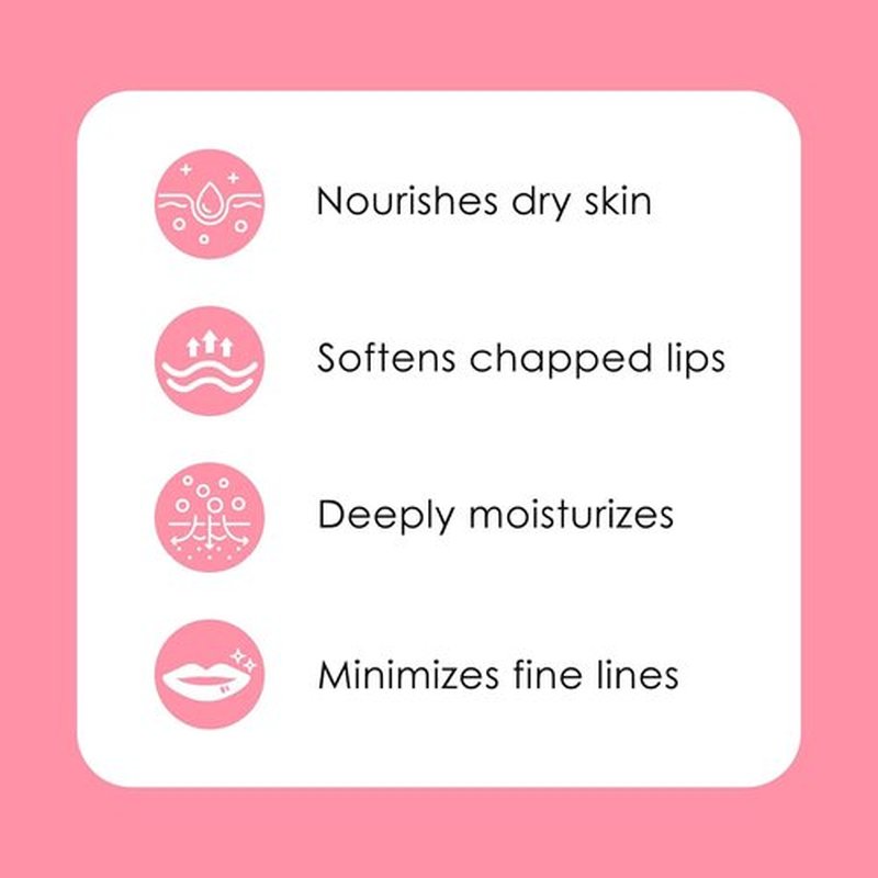 Skiennix Lip Mask - Hydrating Overnight Treatment with Hyaluronic Acid & Vitamin E | 0.7 oz for Soft, Smooth Lips
