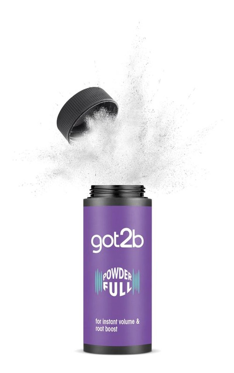 Schwarzkopf Got2B Powder'ful Unisex Hair Styling Powder - Instant Volume & Root Boost, Vegan, 10g