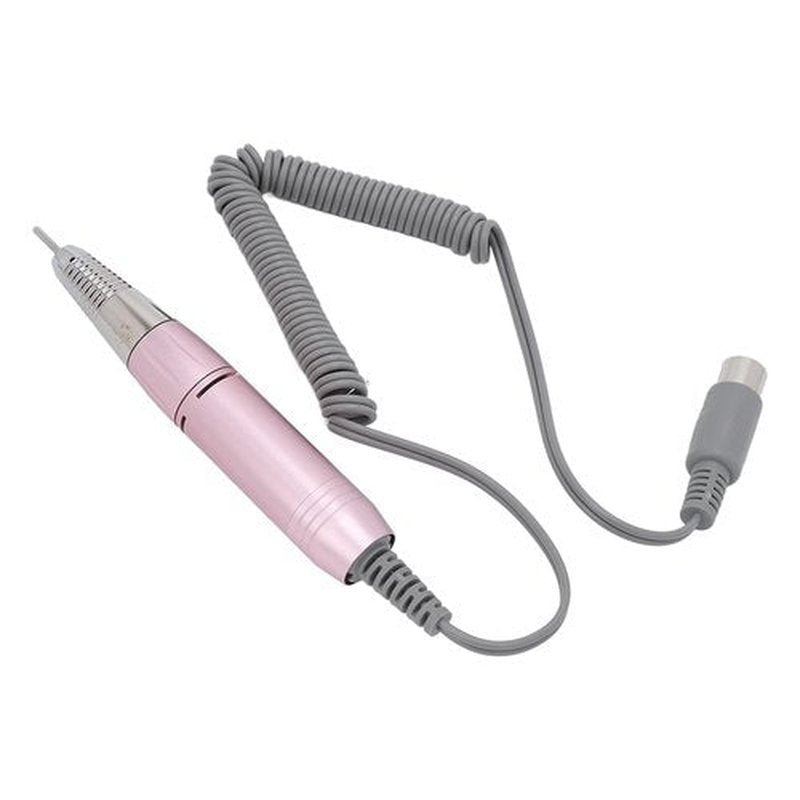 Electric Nail Drill Handle, 5 Pin Adjustable 30000Rpm Nail Drill Handpiece Low Noise Metal Grinding Polishing Pen Salon Home Use for Manicure Pedicure Machine