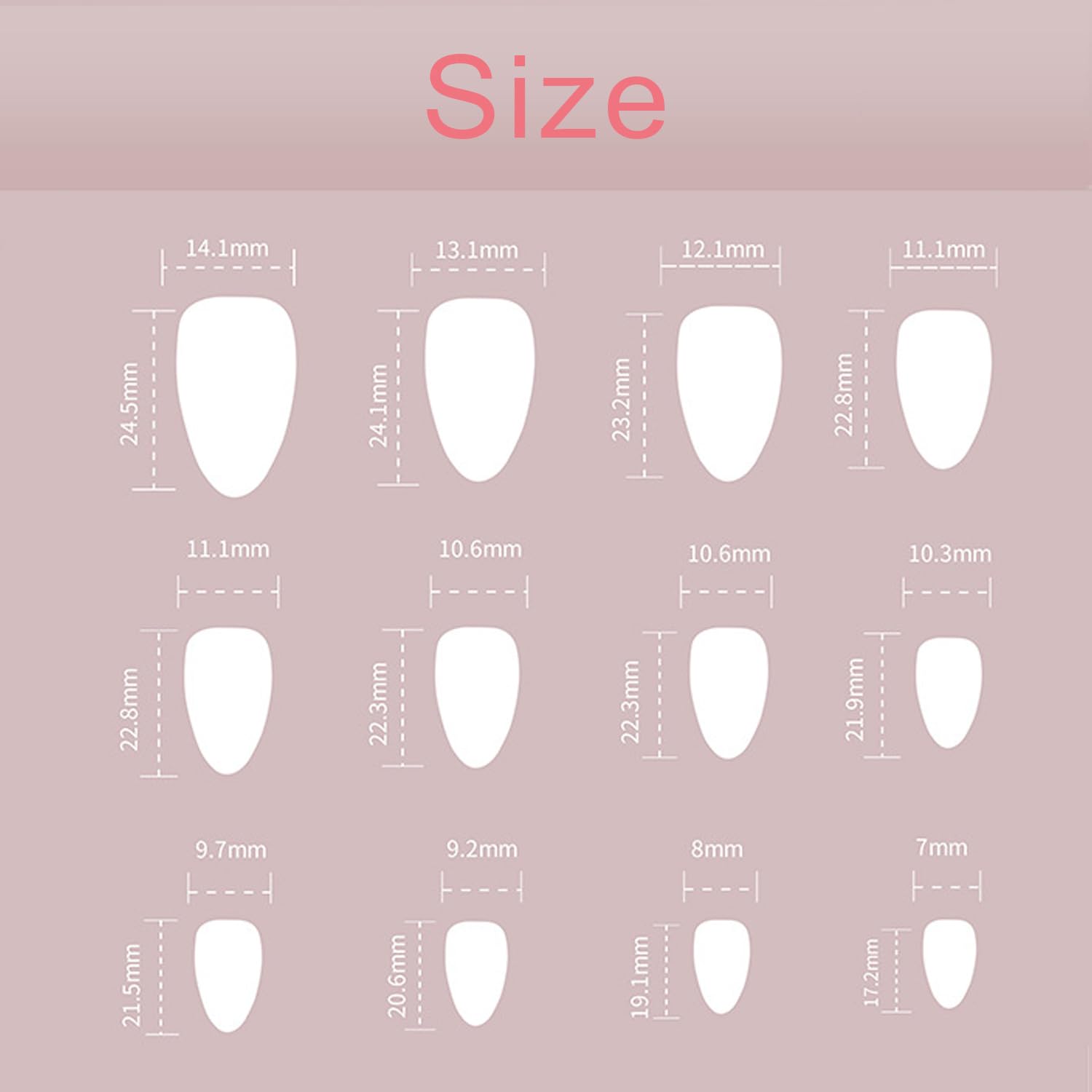 Vopintpy 3D Butterfly Pattern Press on Nails Medium Almond Fake Nails with Design Glossy Acrylic Glue on Nails Full Cover Stick on Nails for Women DIY Charm Manicure Decor