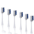 6-Pack Pop Sonic Replacement Toothbrush Heads - Compatiable w/Go Plus - Toothbrush Head w/Super Soft Dupont Tynex Nylon Bristles