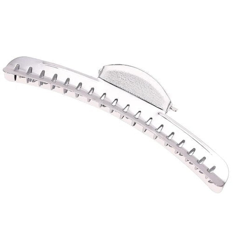 Skiennix Vintage Metal Finger Wave Hair Clips - 12PCS Silver Aluminum Clamps for Home & Outdoor Styling