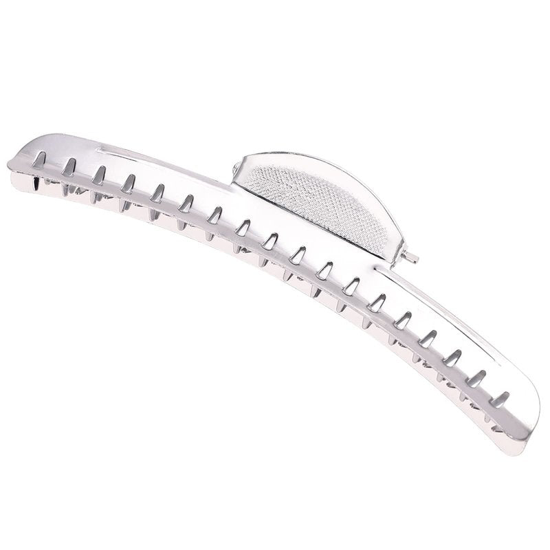 Vintage of Metal Finger Wave Hair Clips Clamps Aluminum Tip Finger Hair Clips Modeling Clamps Suitable for home and outdoor (12PCS Silver)