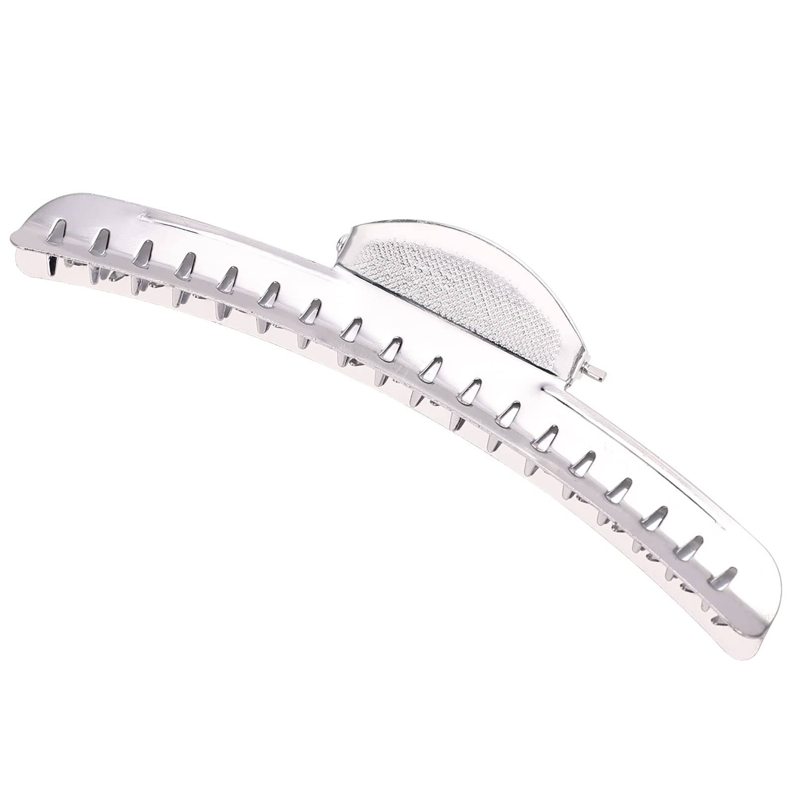 Vintage of Metal Finger Wave Hair Clips Clamps Aluminum Tip Finger Hair Clips Modeling Clamps Suitable for home and outdoor (12PCS Silver)