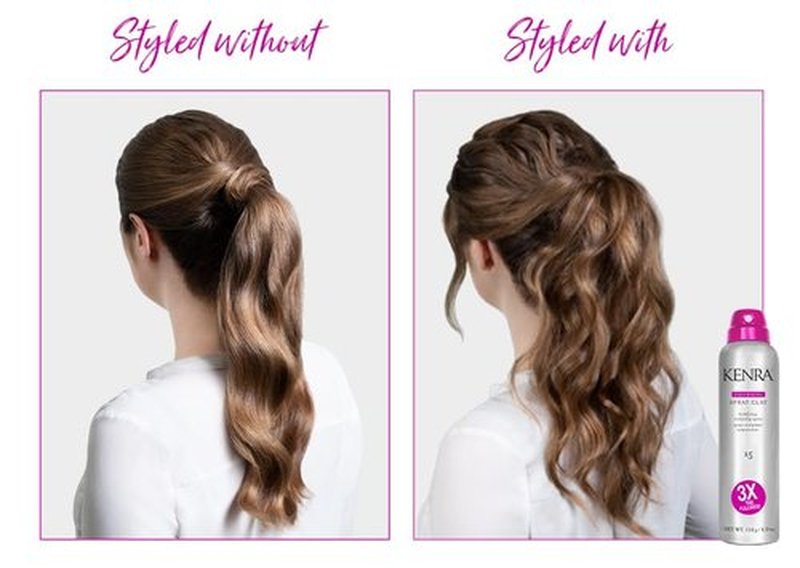 Kenra Volumizing Spray Clay 15 - Bodifying Fullness Spray for All Hair Types | Medium Hold & Long-Lasting Volume