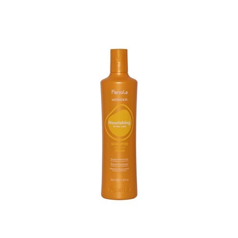 Fanola Restructuring Hair Shampoo for Women & Men - Moisturizing Shampoo for Dry Hair Enriched with Milk Protein - Repairing, Nourishing, Anti-Frizz Formula for Dry & Brittle Strands (11.83 Fl oz)