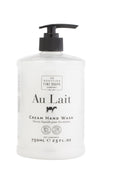 The Scottish Fine Soaps Au Lait Cream Hand Wash, 25 Fl Oz, Liquid Hand Soap with Milk French hand soap Antibacterial hand soap liquid pump