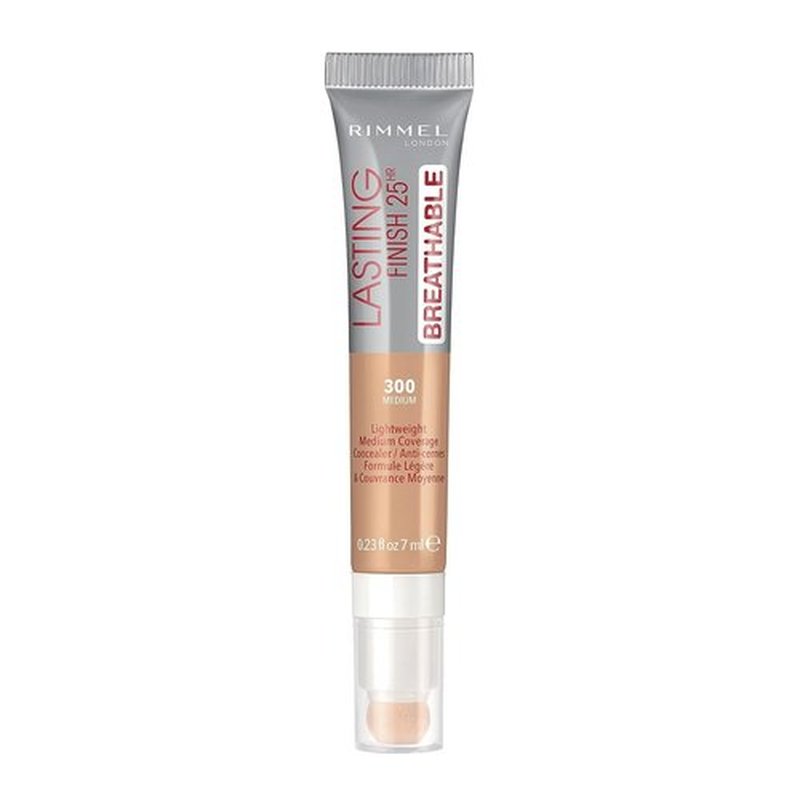 Rimmel Lasting Finish Breathable Concealer - Long-Lasting Coverage, Shade 300 | 7ml