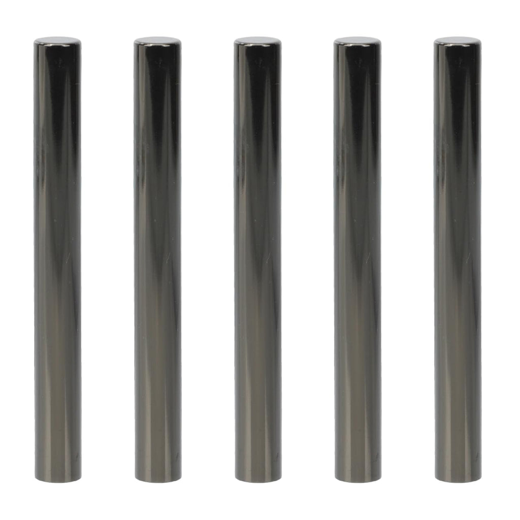 Lurrose Nail Pen Caps 5 Pack 3.30 Inch Light-Proof Manicure Pen Covers Sealed Nail Art Brush Caps for Home and Salon Use