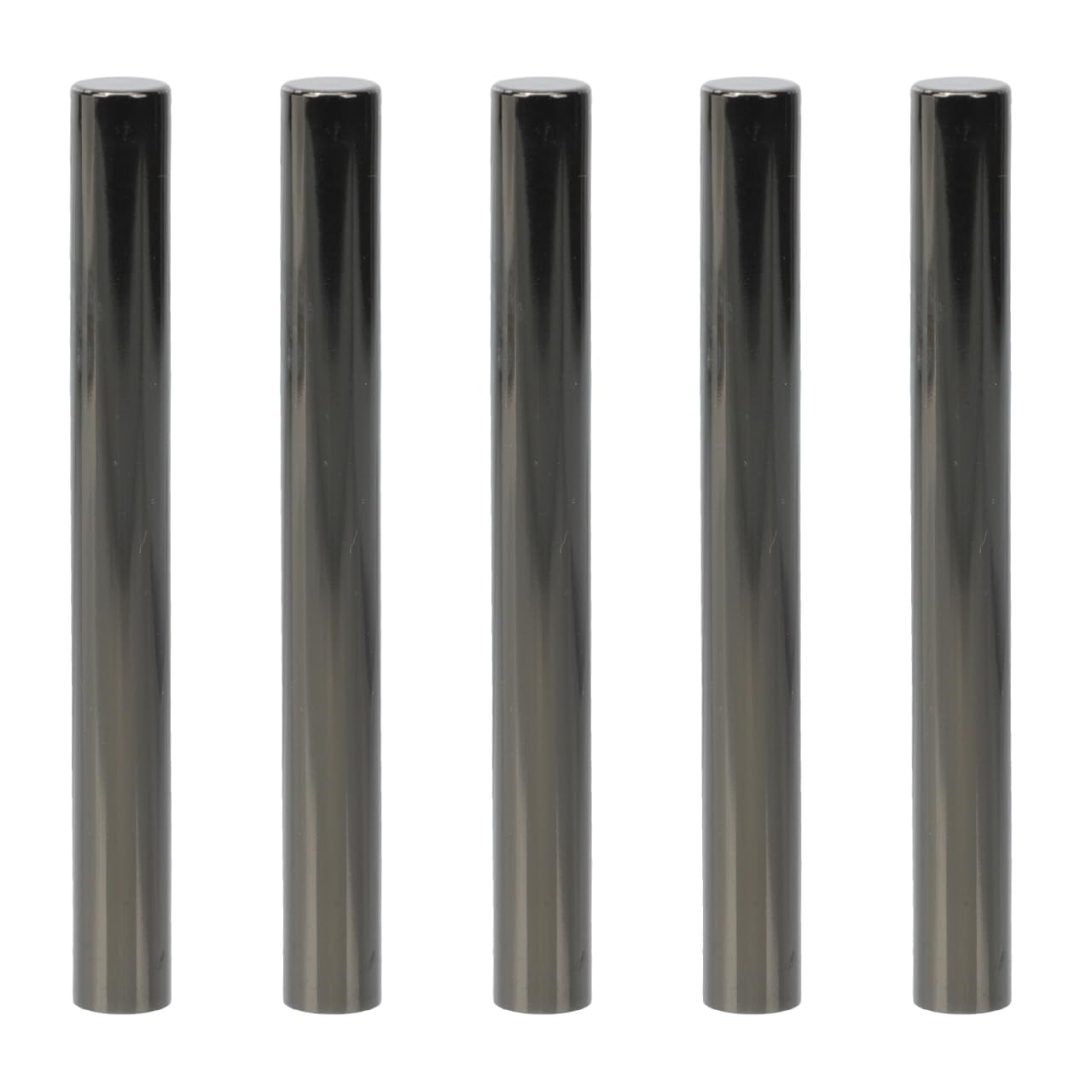 Lurrose Nail Pen Caps 5 Pack 3.30 Inch Light-Proof Manicure Pen Covers Sealed Nail Art Brush Caps for Home and Salon Use
