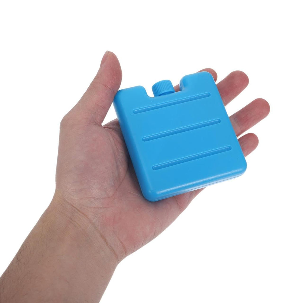 Housoutil 100ml Reusable Ice Packs for Lunch Box, 8PCS Freezer Ice Blocks, Cooler Freezer Blocks Pack for Lunch Boxes, Camping, Picnics, Beach, Fishing, Outdoor Sports, Air Conditioner Coolers