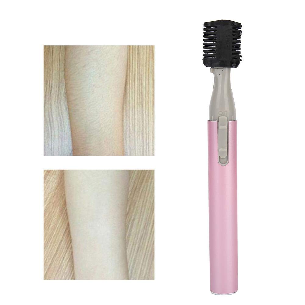 Electric Lady Shaver, Mini Womens Eyebrow Face Hair Trimmer, Hair Removal Tool with Disassembled Washed Cutting Head/ Design, for Face Body Arms Legs Underarms