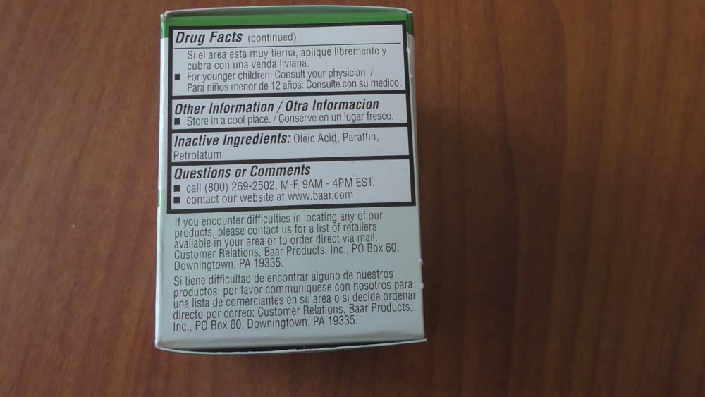 IODEX Baar Methyl Salicylate Topical Ointment with 4.7% Iodine, Traditional Topical Skin Care Ointment for External Use, Easy-Apply Formula, Made in USA, 1 oz