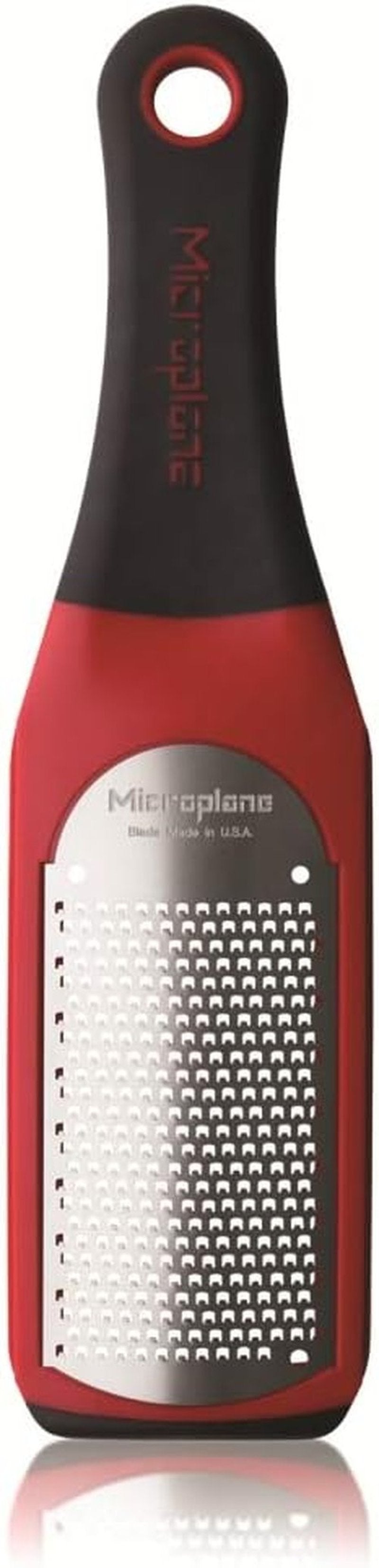 Microplane Artisan Series Cheese Grater & Zester - Fine Red Design for Effortless Grating