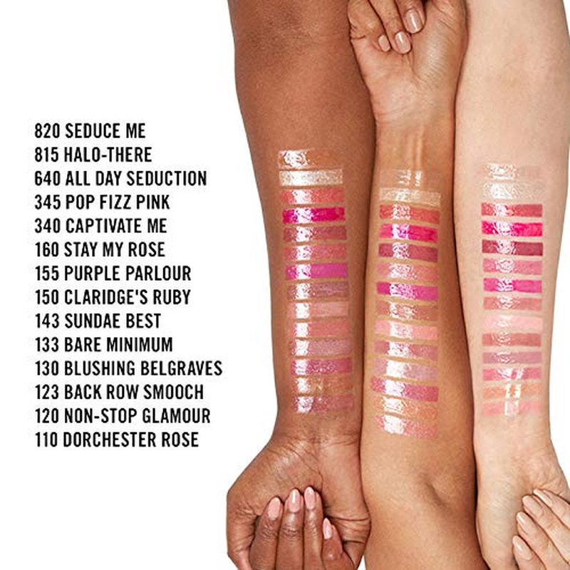 Rimmel Stay Glossy 6 Hour Lipgloss, Non-Stop Glamour, 0.18 Fl Oz (Pack of 2)