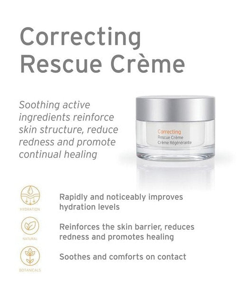 Kerstin Florian Rescue Creme - Hydrating Face Moisturizer for Dry Skin | Boosts Collagen & Reduces Wrinkles | 1.7 fl oz