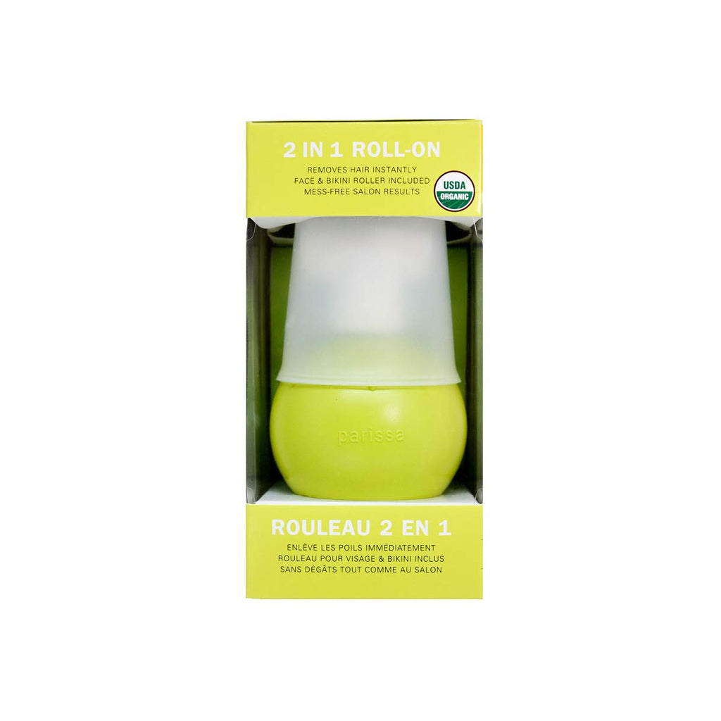 Parissa Organic Sugar Wax Roll-On Style (140 Ml), Hair removal waxing Kit for legs, body, Underarms & Face, Washable With Water