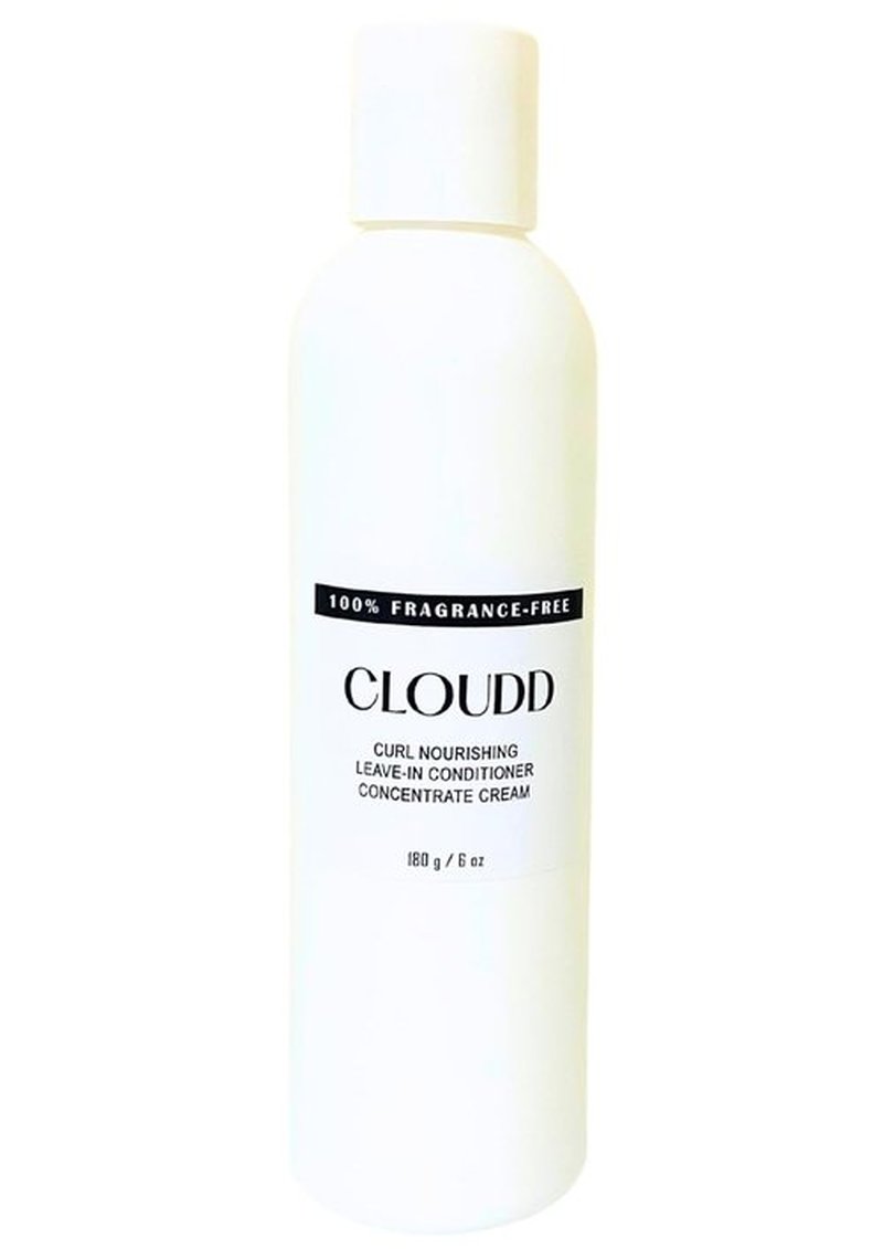 CLOUDD Leave-In Conditioner | Fragrance-Free Curl Nourishing Cream - 100% Unscented Detangler