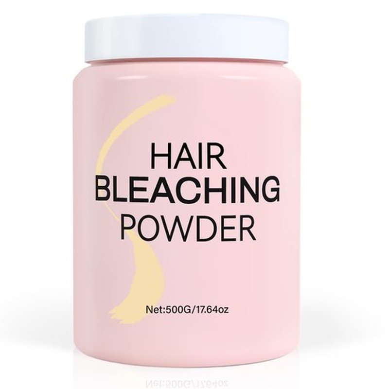 Hair Bleaching Powder 500g,High Performance Up to 8 Levels of Lift for Hair Highlights & Lightening