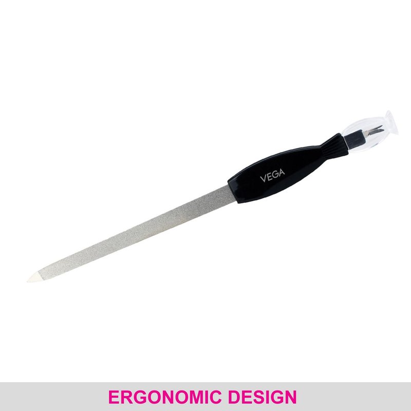 Vega Nail File with Cuticle Trimmer | NFT06
