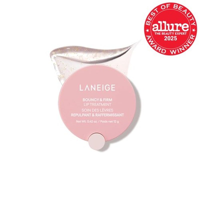 LANEIGE Bouncy & Firm Lip Treatment - Plumping Hydration with Peony, Collagen & Ceramide Capsules