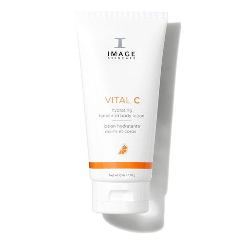 IMAGE Skincare VITAL C Hydrating Hand & Body Lotion - Brightening Moisturizer with Vitamin C & Shea Butter, 6 oz