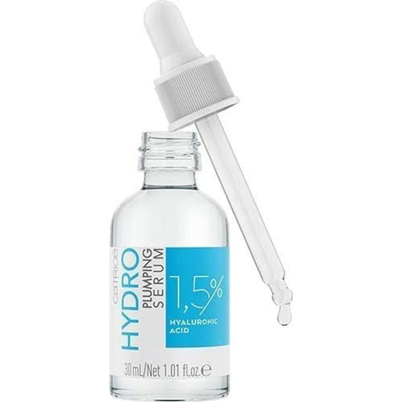 Catrice Hydro Plumping Serum - Intensive Care with 1.5% Hyaluronic Acid | 30 ml, Vegan & Soothing for Combination Skin