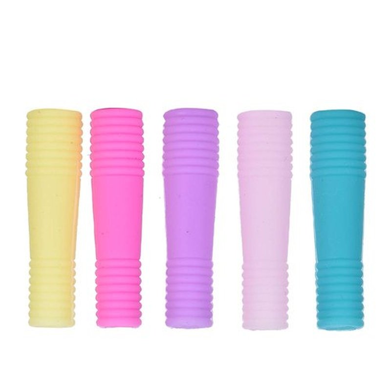 10PCS Manicure Silicone Protective Sleeve Cover for Nail Cuticle Scissors Dead Skin Scissors, Rotekt Cover Top for Nail Nippers, Hangnail Nipper Cover(02)