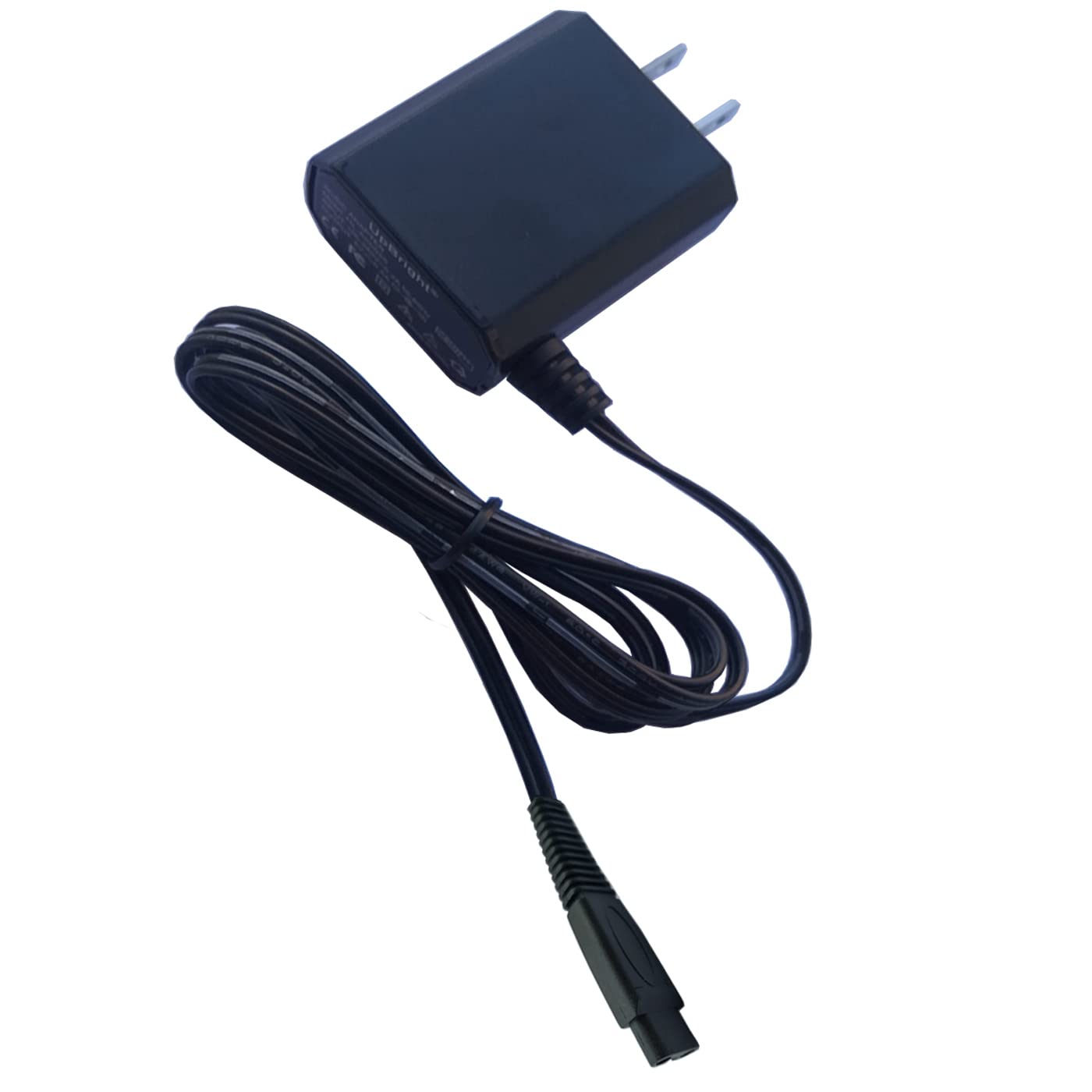 UpBright 2-Prong 5V AC/DC Adapter Compatible with Happy Nuts The Ballber Groin Trimmer Waterproof Rechargeable Li-ion Battery Ball Shaver DC5V 1A 5.0V 1.0A Switching Power Supply Cord Cable Charger