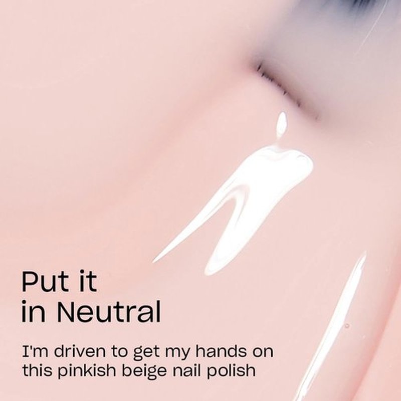 OPI Nail Lacquer & Press-On Nails Bundle - Put It In Neutral | 24 Count Sheer Soft Short Round Nails with Glue